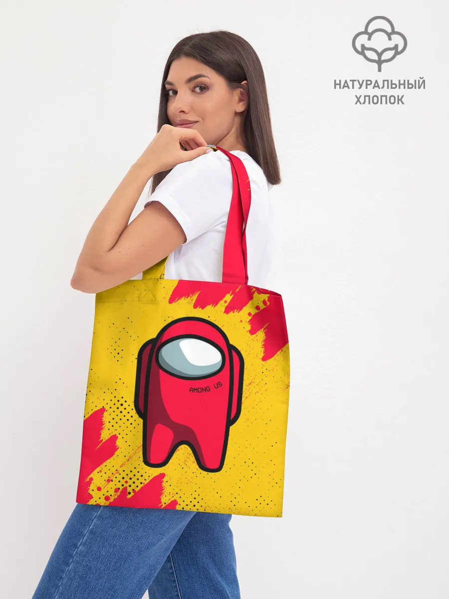 Шоппер база / AMONG US - КРАСНЫЙ