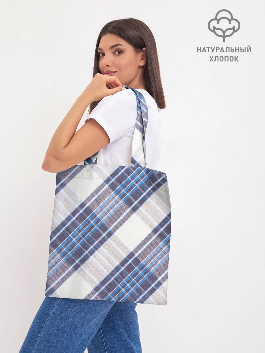 Шоппер база / Шотландка | Scottish | Tartan