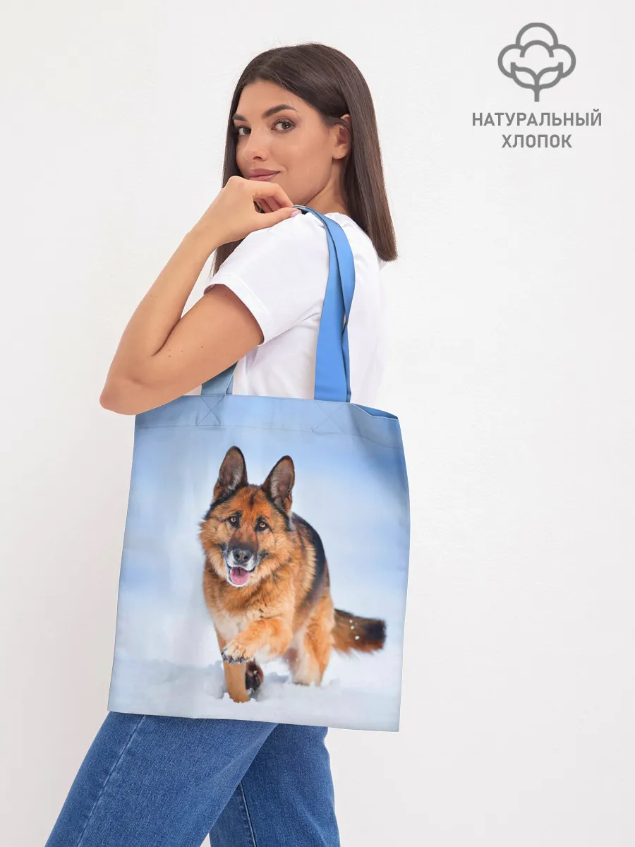 Шоппер база / Овчарка и снег