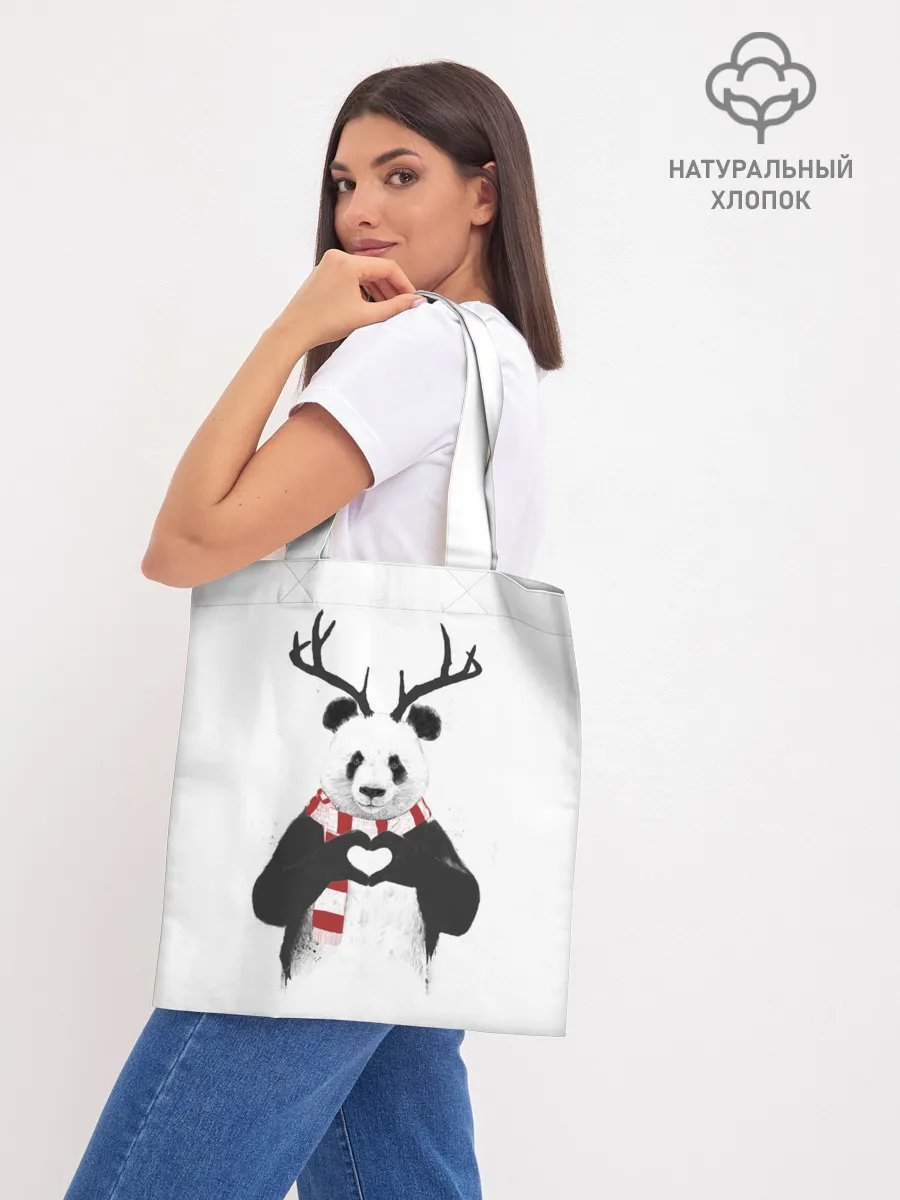 Шоппер база / Новогодний Панда