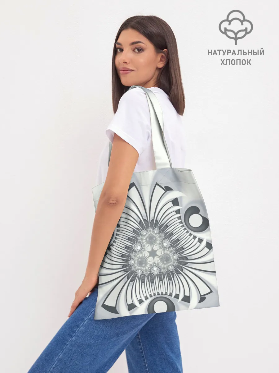 Шоппер база / Серая абстракция