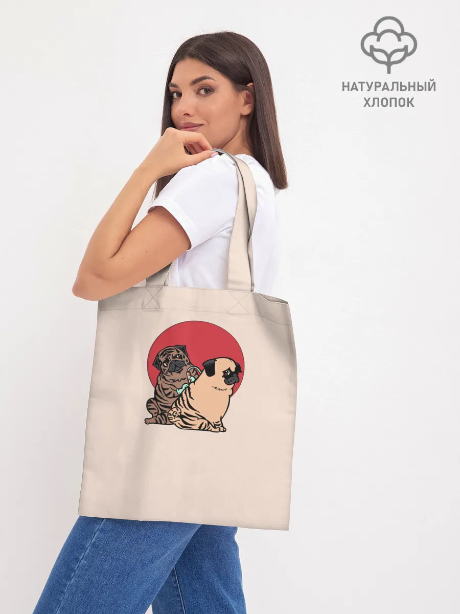 Шоппер база / Мопсы | Тату мастер