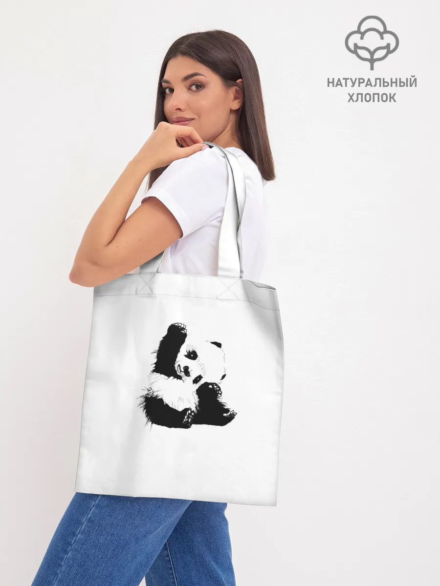 Шоппер база / Панда минимализм