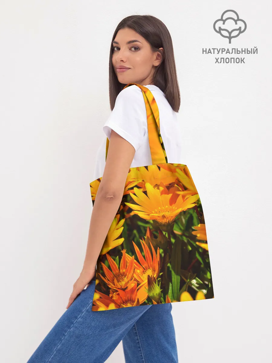 Шоппер база / Желтый цвет весны