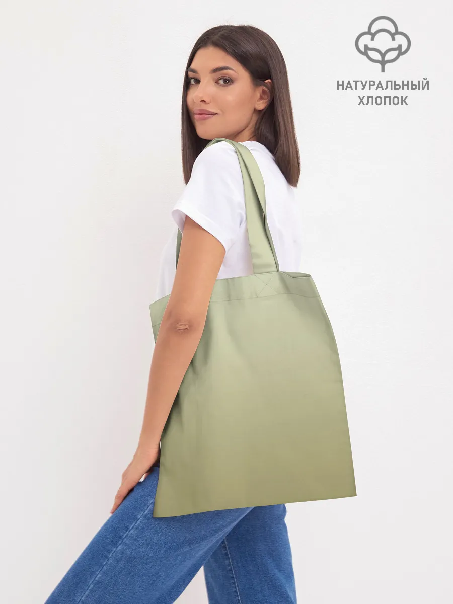 Шоппер база / чехол дудлинг цветы