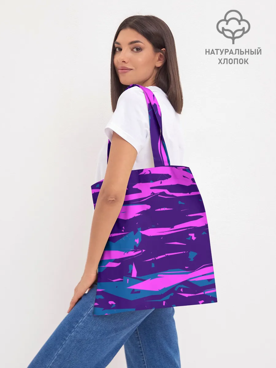 Шоппер база / CYBERSTYLE NEON CAMOUFLAGE