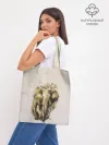 Шоппер база / акварельный слон брызги