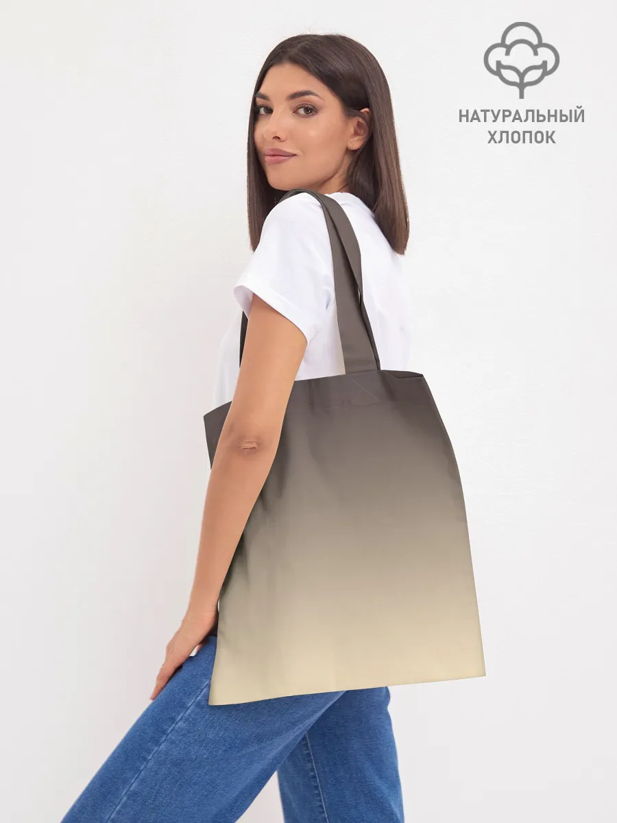 Шоппер база / заяц в цветочках