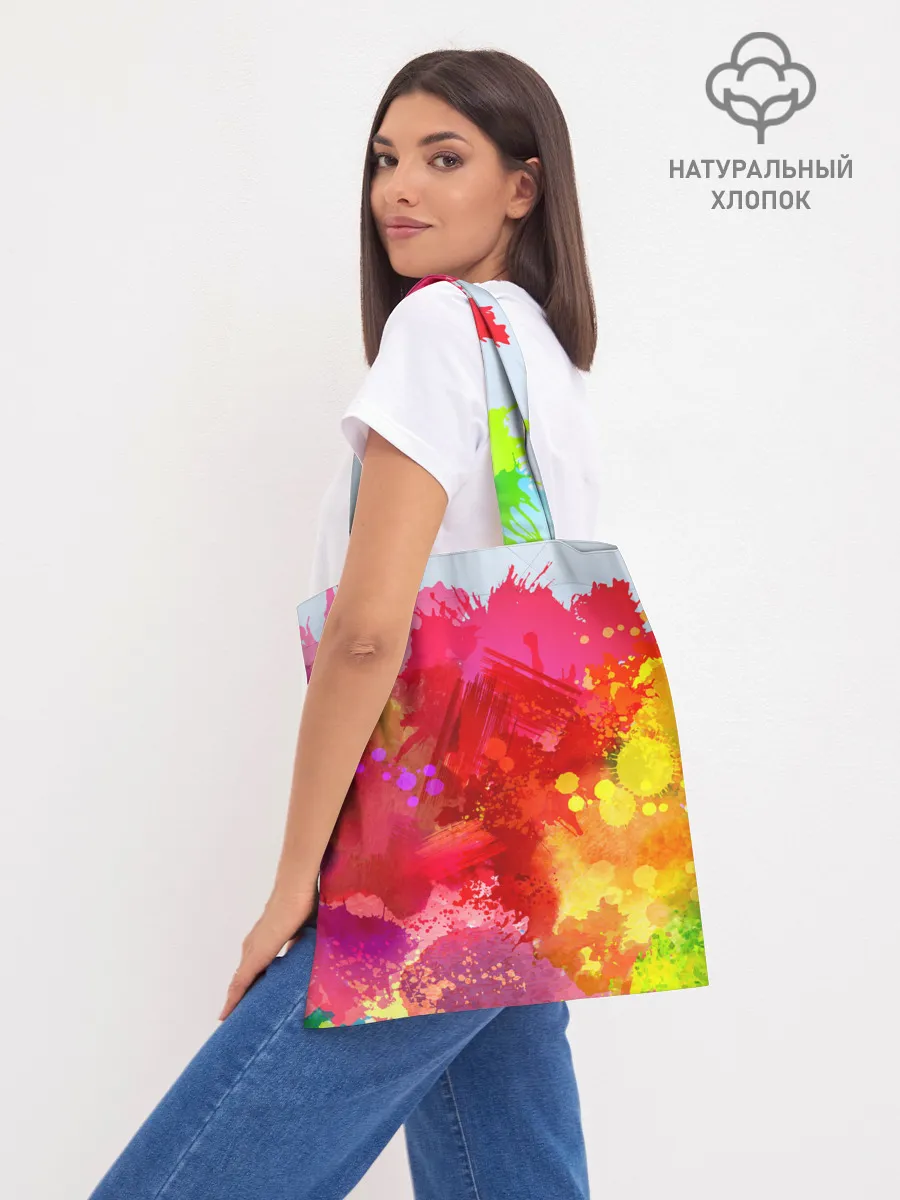 Шоппер база / брызги краски