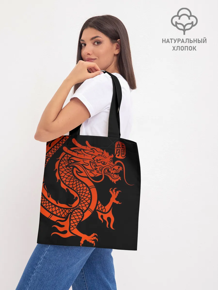 Шоппер база / RED CHINA DRAGON