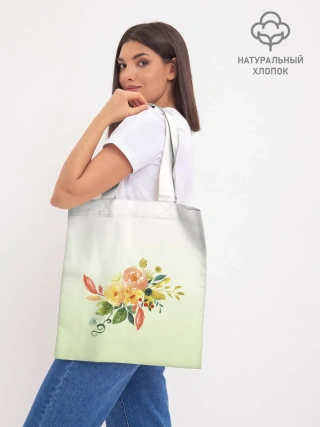 Шоппер база / букет рисунок