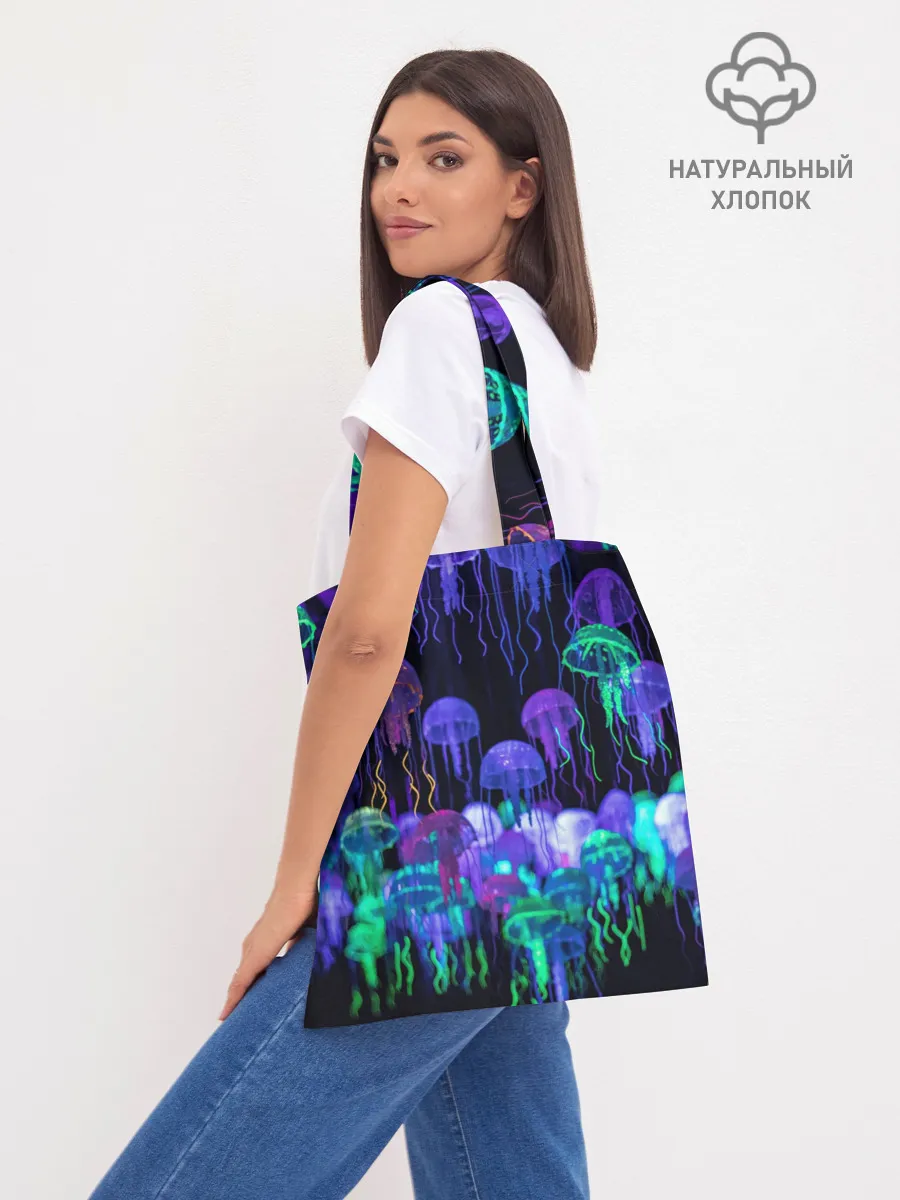 Шоппер база / Неоновые медузы