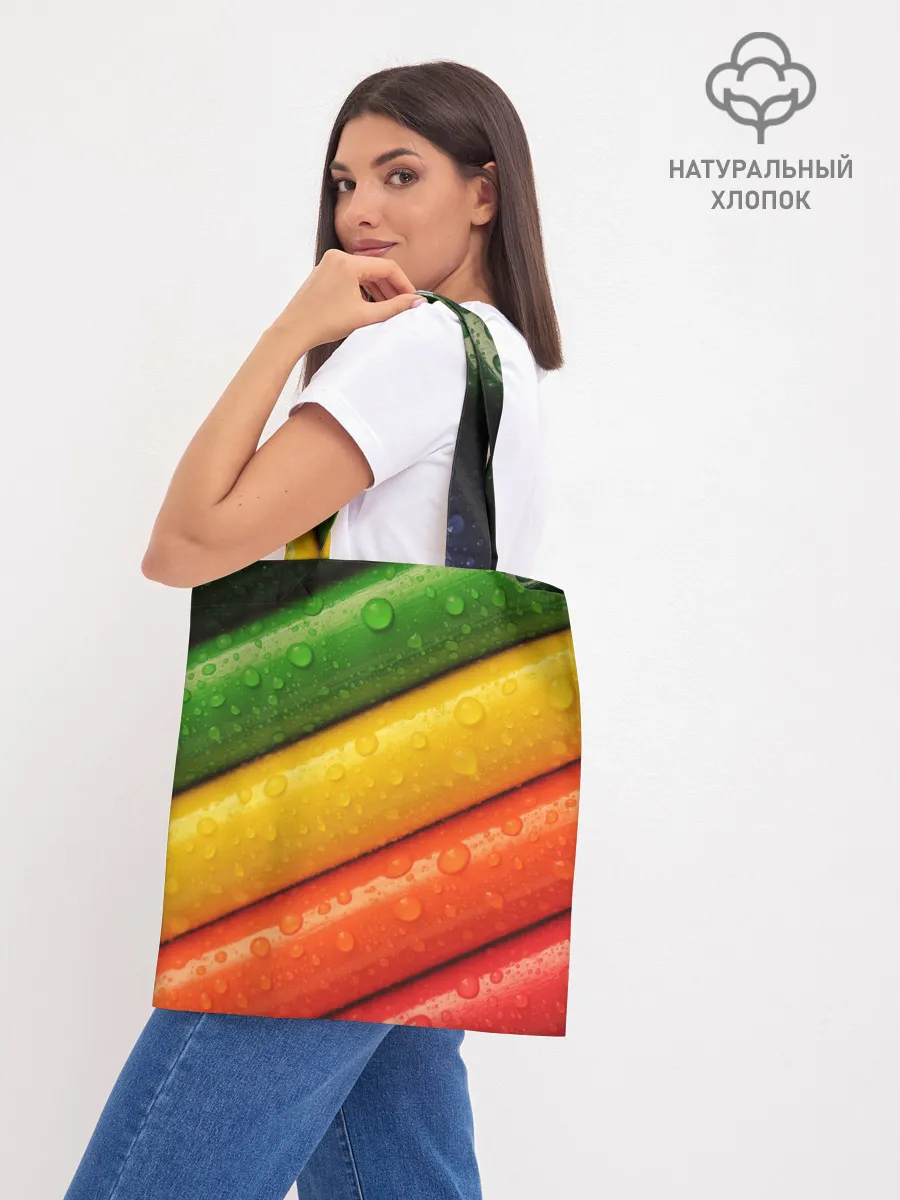 Шоппер база / Цветные линии