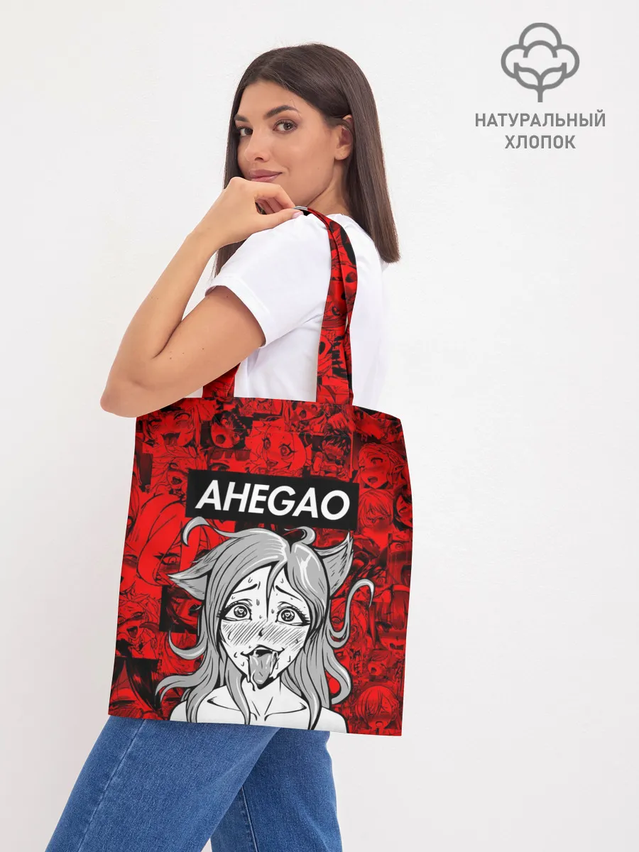 Шоппер база / Ahegao red