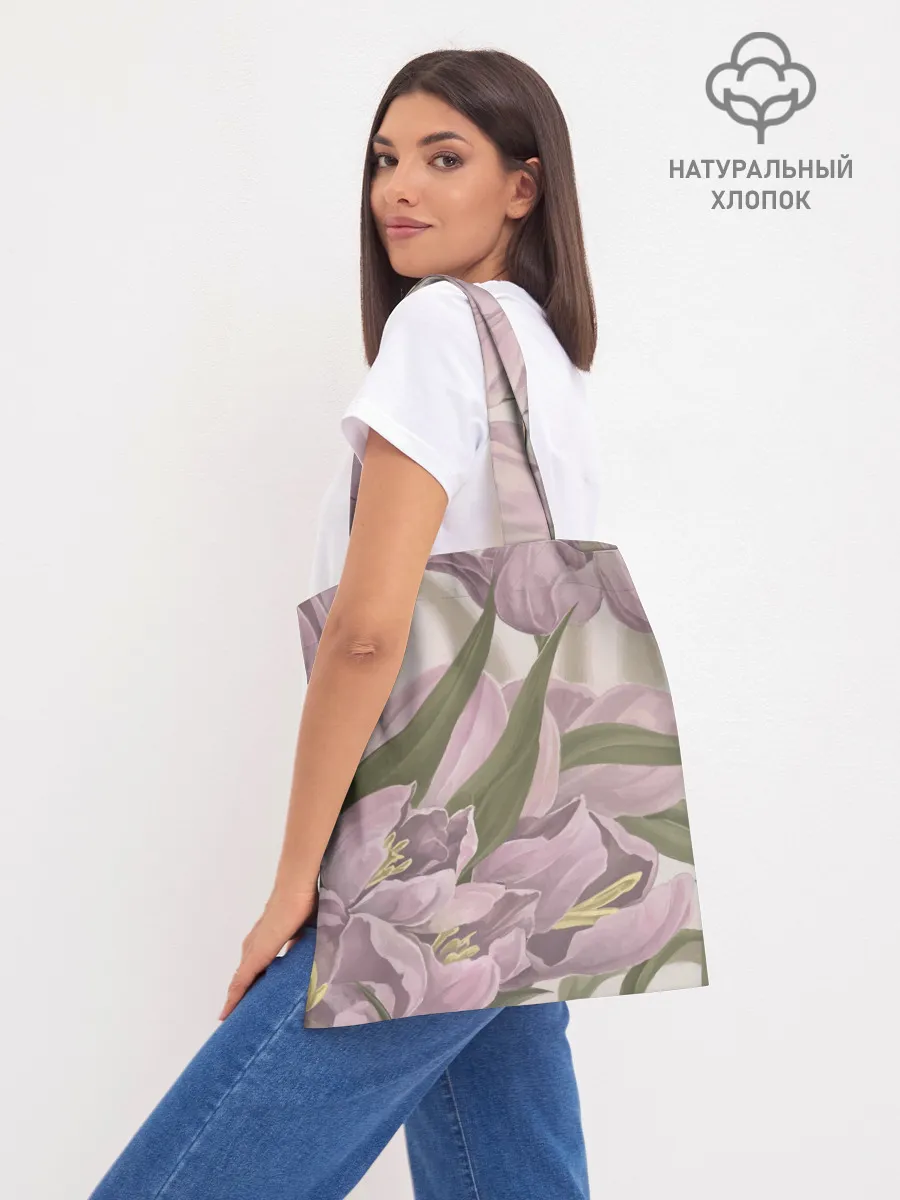 Шоппер база / Сахарный розовый