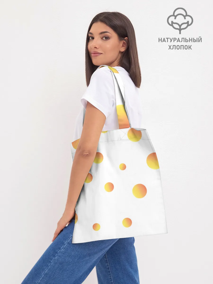 Шоппер база / Kaneki Ken желтые круги