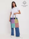 Шоппер база / Burlap Patchwork