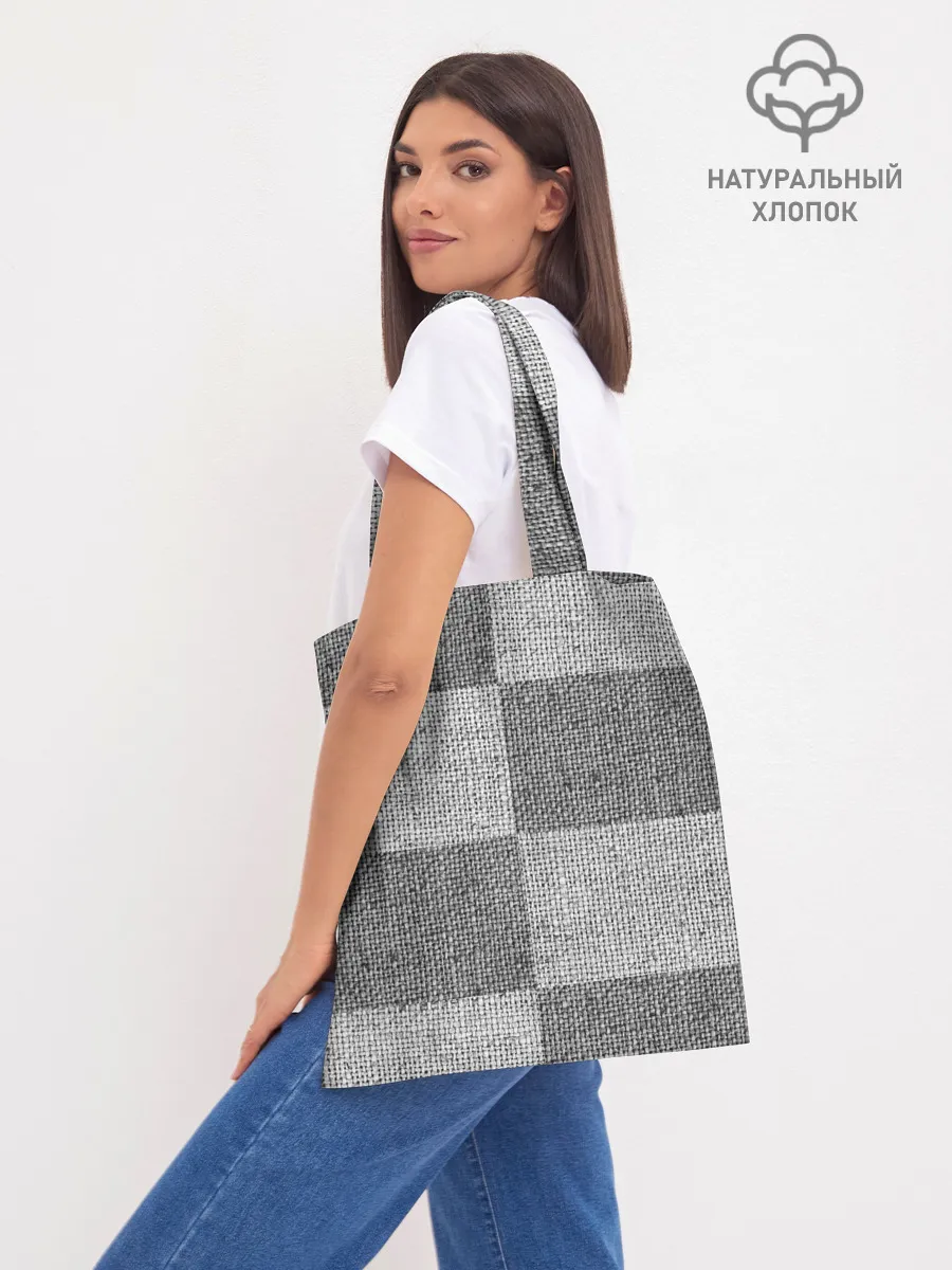 Шоппер база / Denim Patchwork