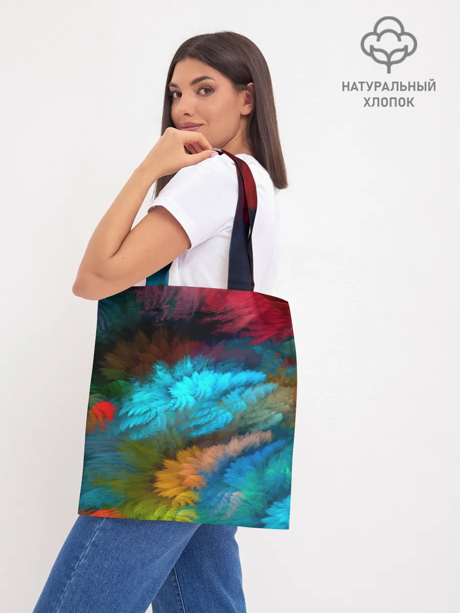 Шоппер база / Цветной дестрой