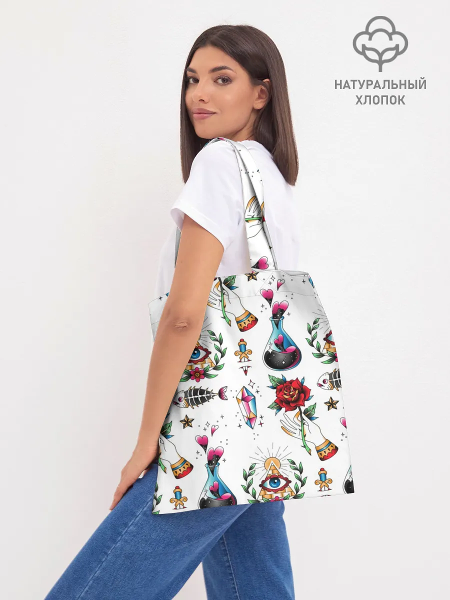 Шоппер база / Old school tattoo