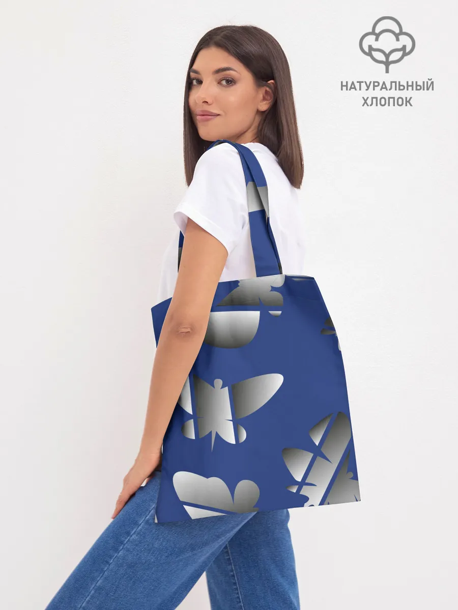 Шоппер база / градиентные бабочки