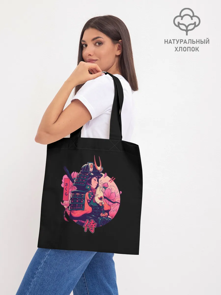 Шоппер база / Вишневый Самурай