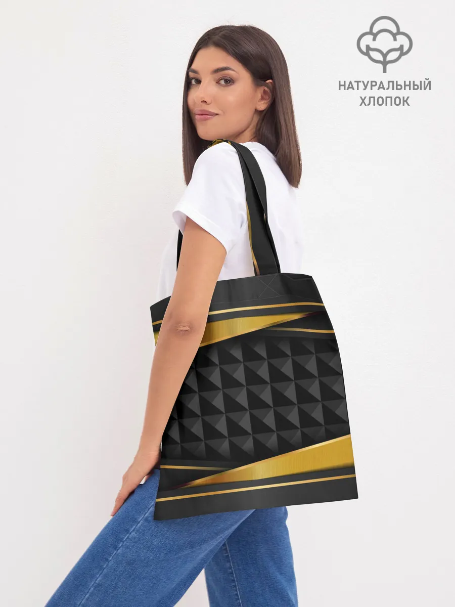 Шоппер база / 3D luxury black gold Плиты 3Д