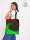Шоппер база / КРАСНАЯ И ЗЕЛЕНАЯ КРАСКА