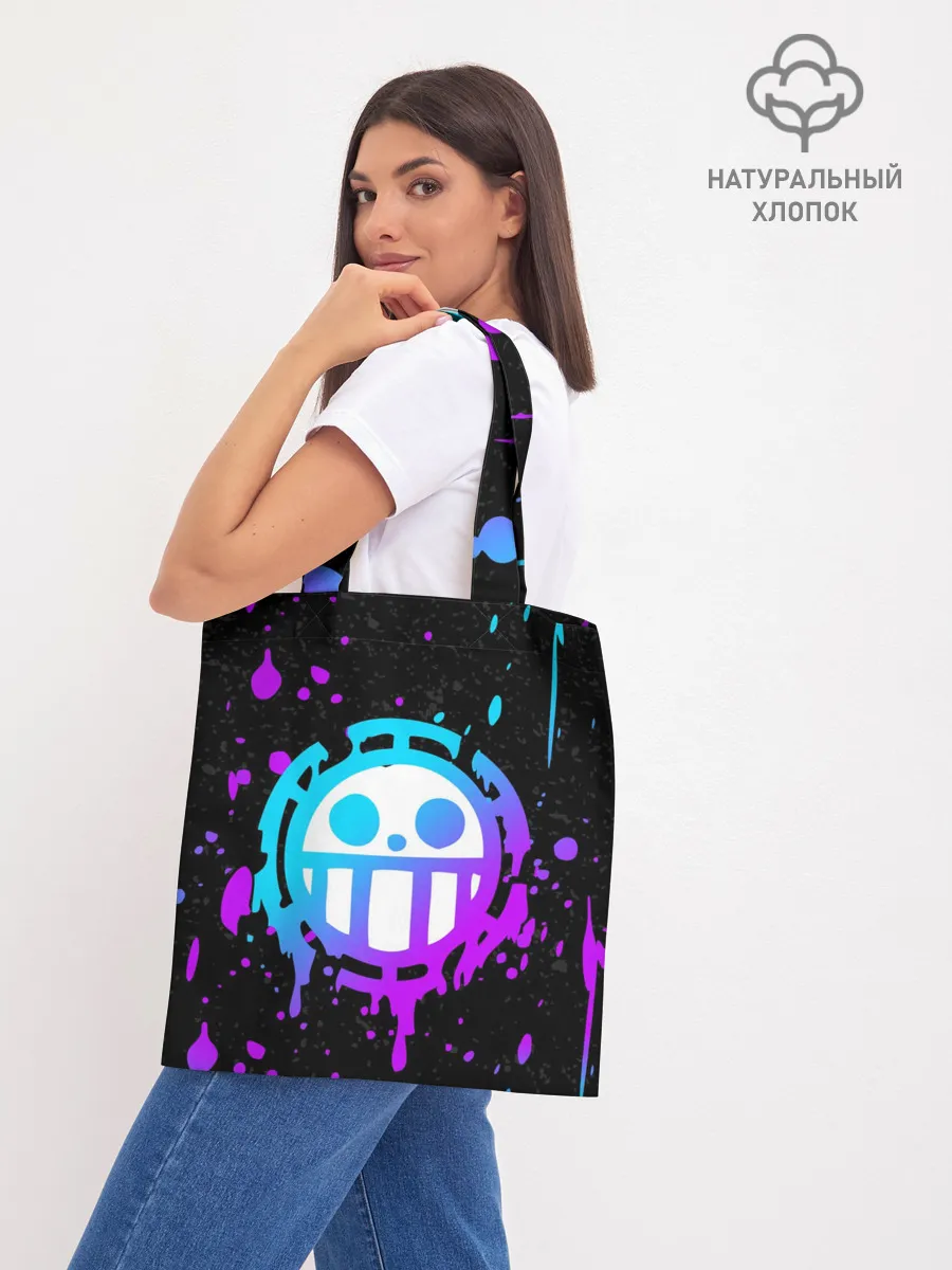 Шоппер база / ONE PIECE / ВАН ПИС / НЕОН