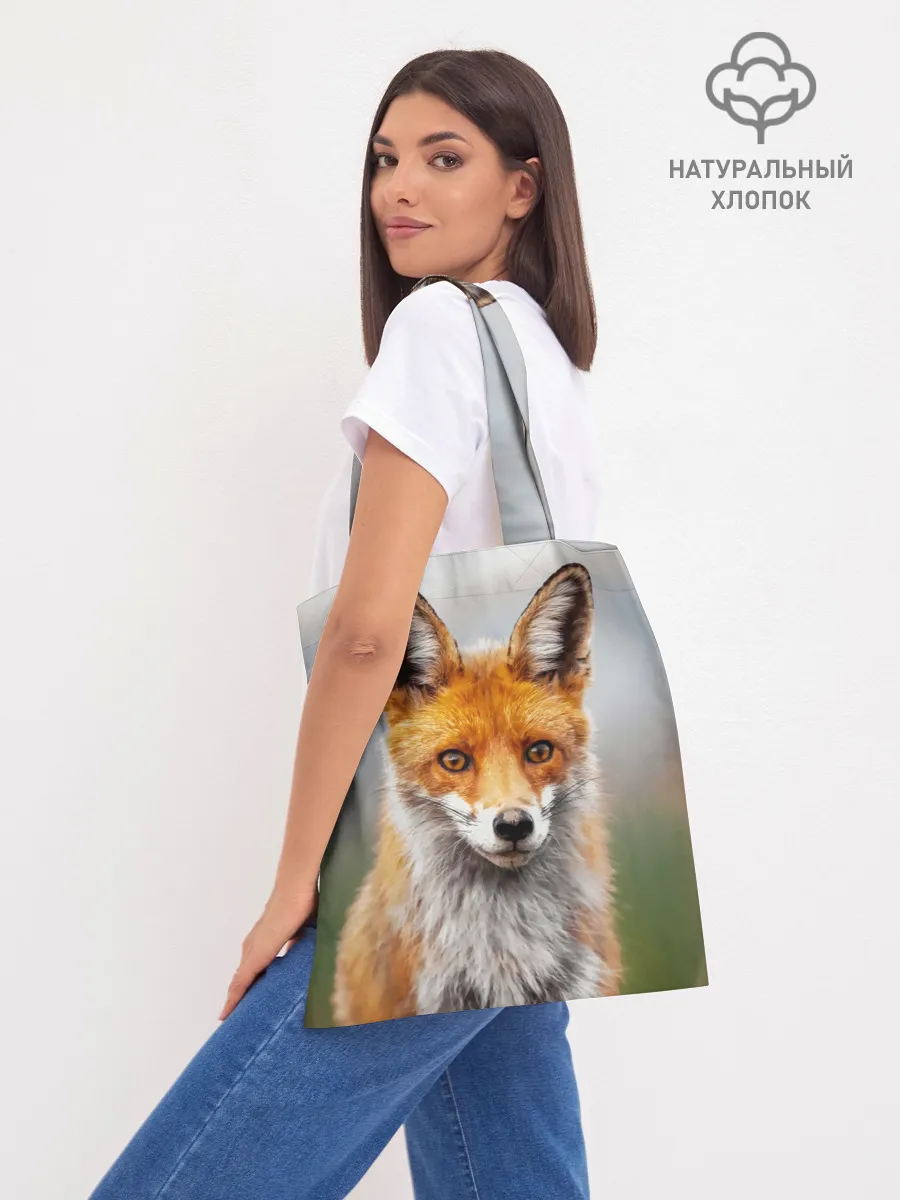 Шоппер база / рыжая лисица