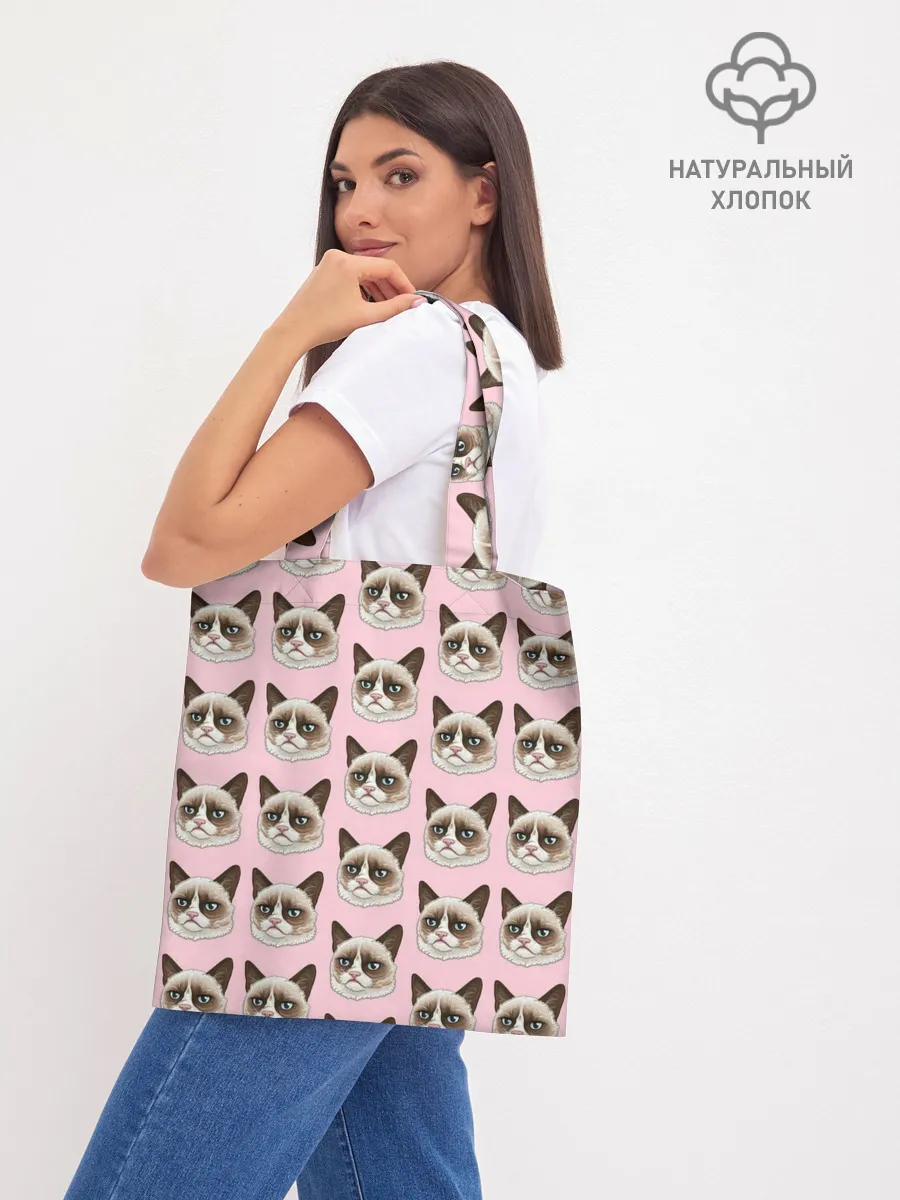 Шоппер база / Кот мемасик