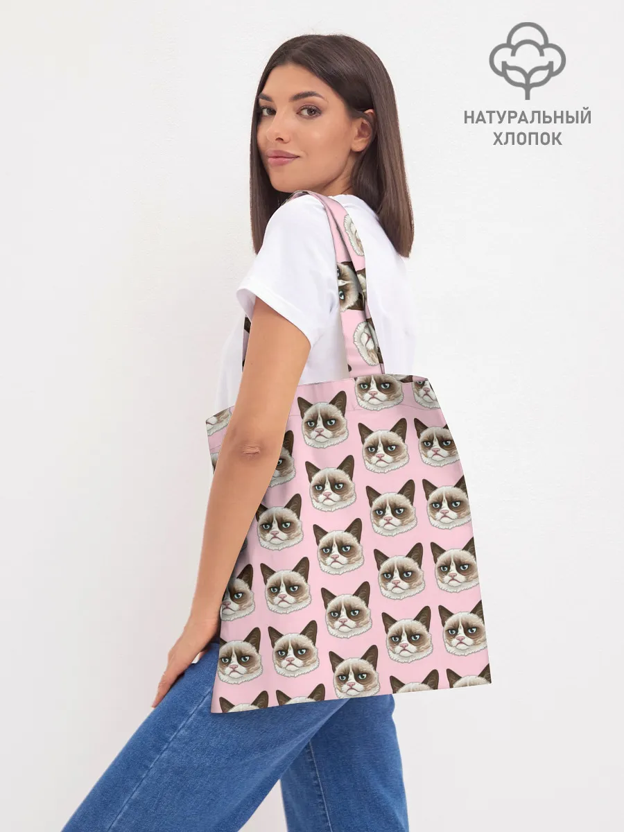 Шоппер база / Кот мемасик