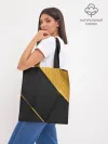 Шоппер база / 3D BLACK & GOLD