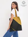 Шоппер база / 3D BLACK & GOLD