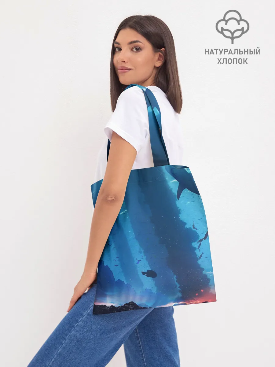 Шоппер база / Подводный мир | Силуэт