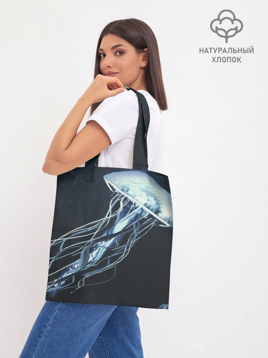 Шоппер база / Рисунок медуза