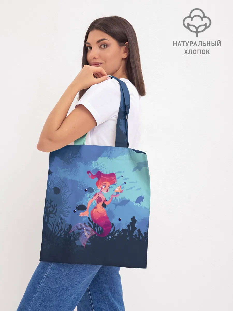 Шоппер база / Mermaid | Русалочка