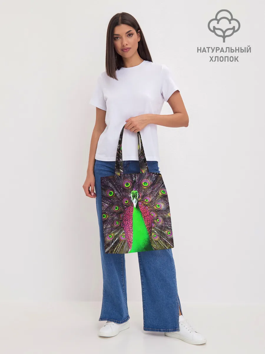 Шоппер база / Оперение Павлина