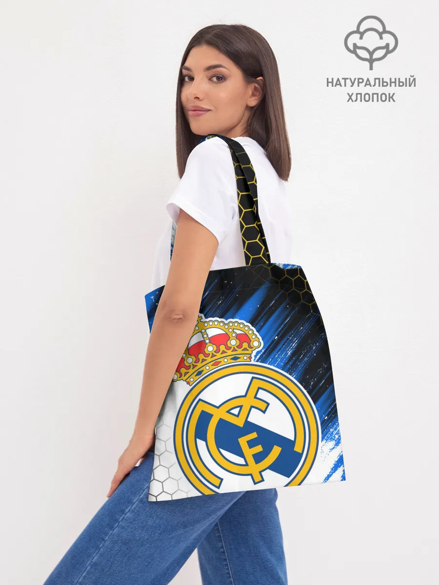 Шоппер база / РЕАЛ МАДРИД / НЕОН / NEON