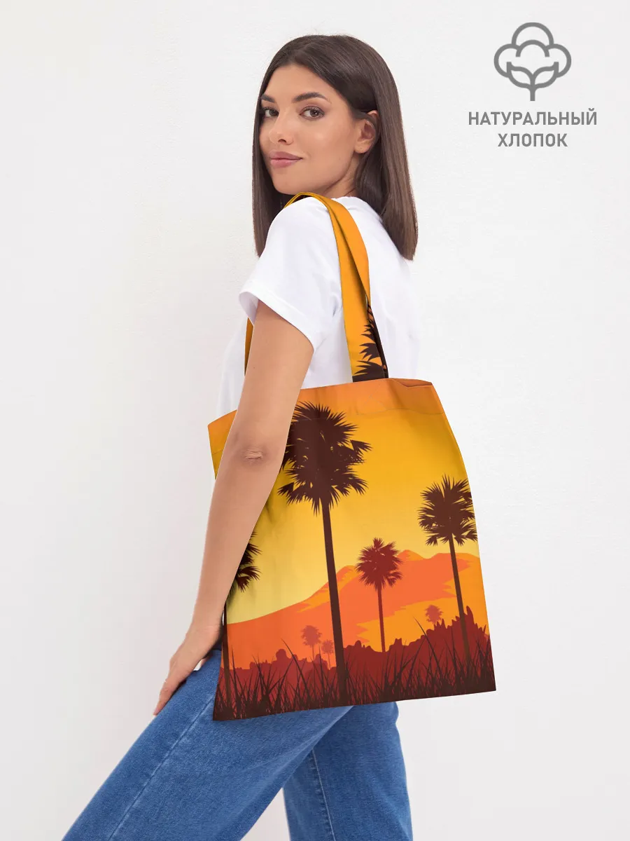 Шоппер база / Лето, Пальмы, вечер