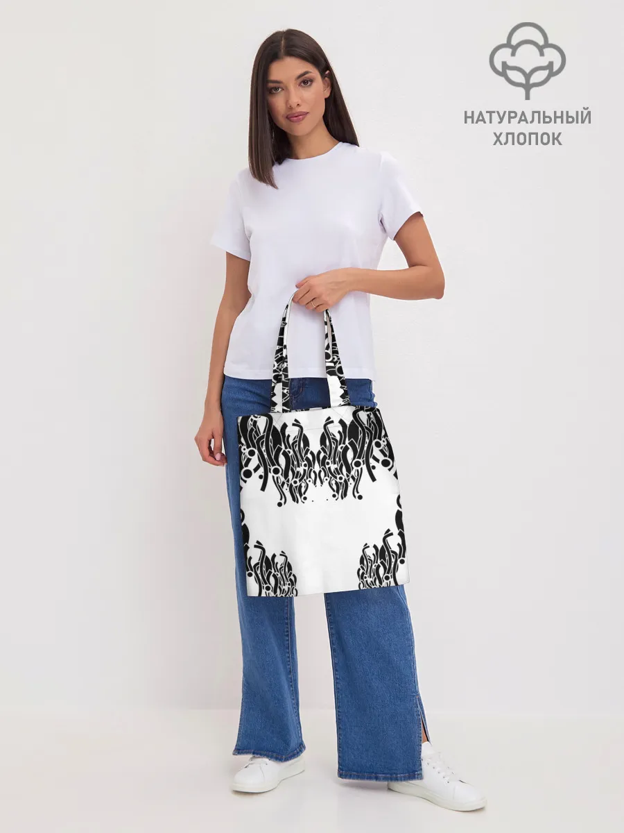 Шоппер база / абстракция, круги, линии,