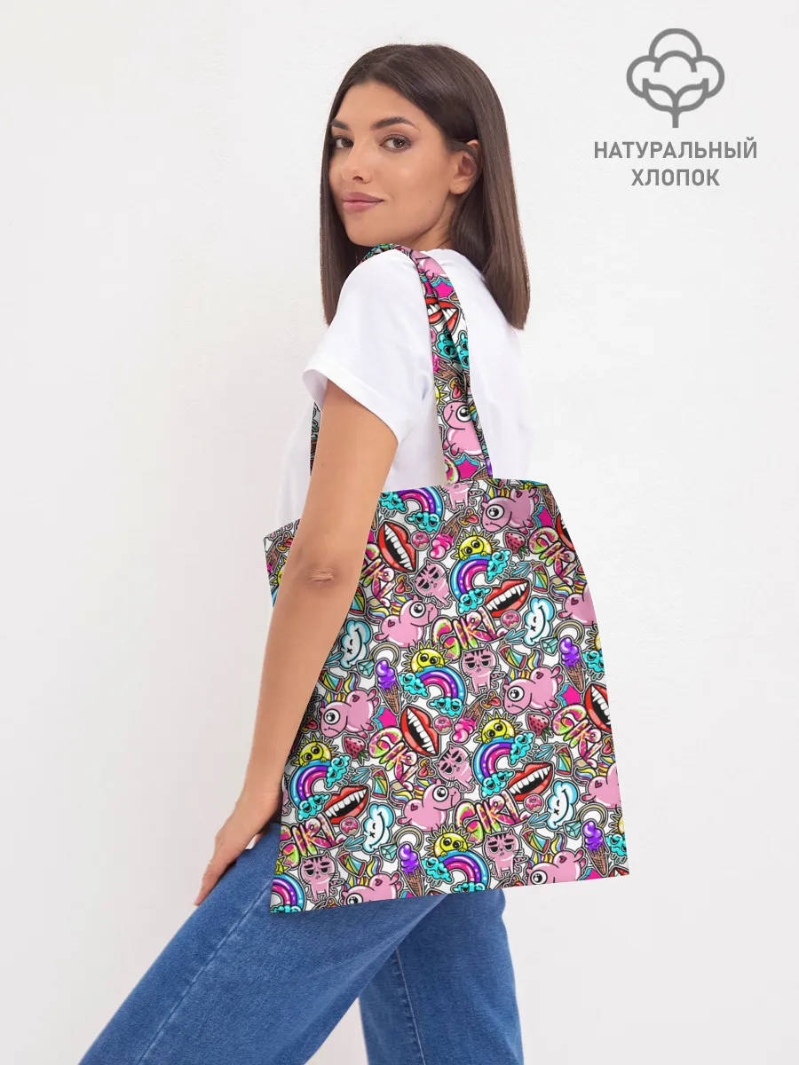 Шоппер база / сумасшедший стикербомб