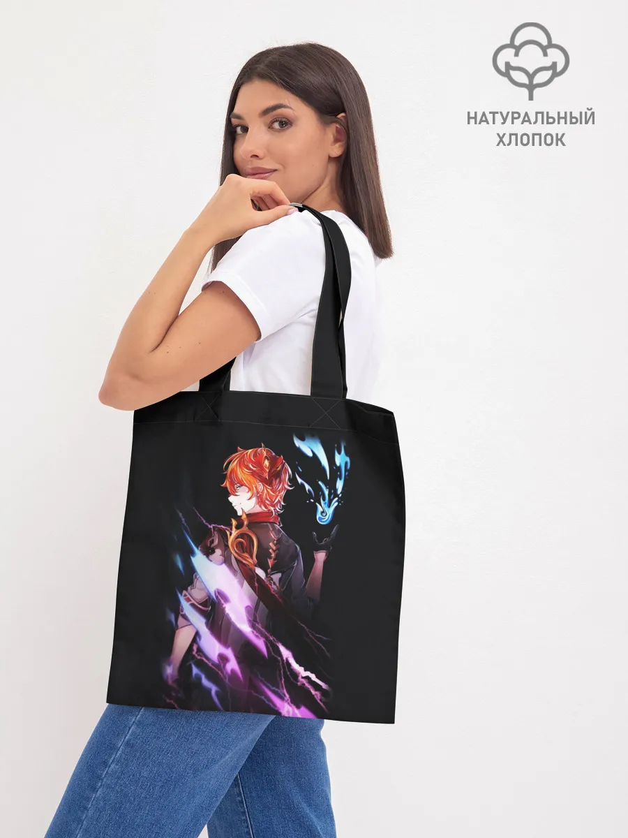 Шоппер база / ТАРТАЛЬЯ - GENSHIN IMPACT NEON