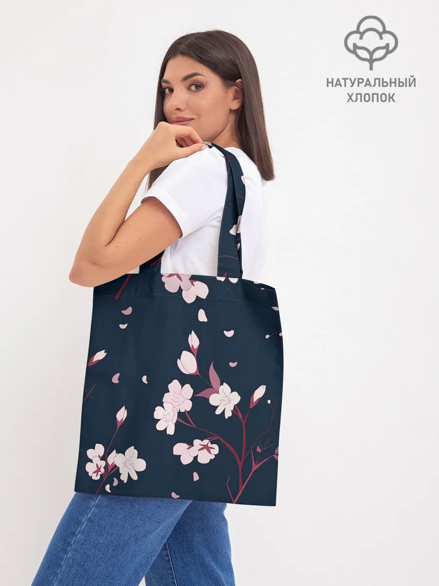 Шоппер база / Веточки сакуры