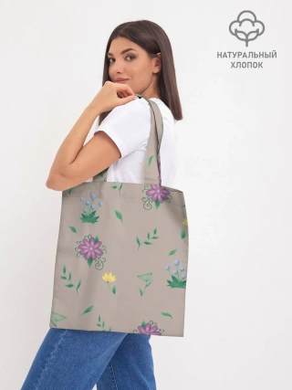 Шоппер база / Цветочная эстетика