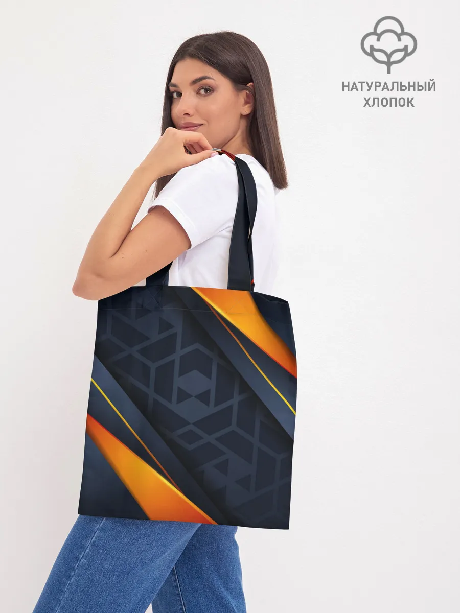 Шоппер база / BLACK ORANGE