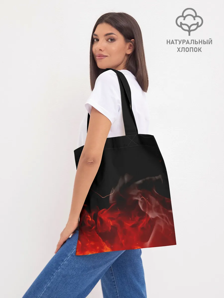 Шоппер база / Аста в огне Чёрный клевер
