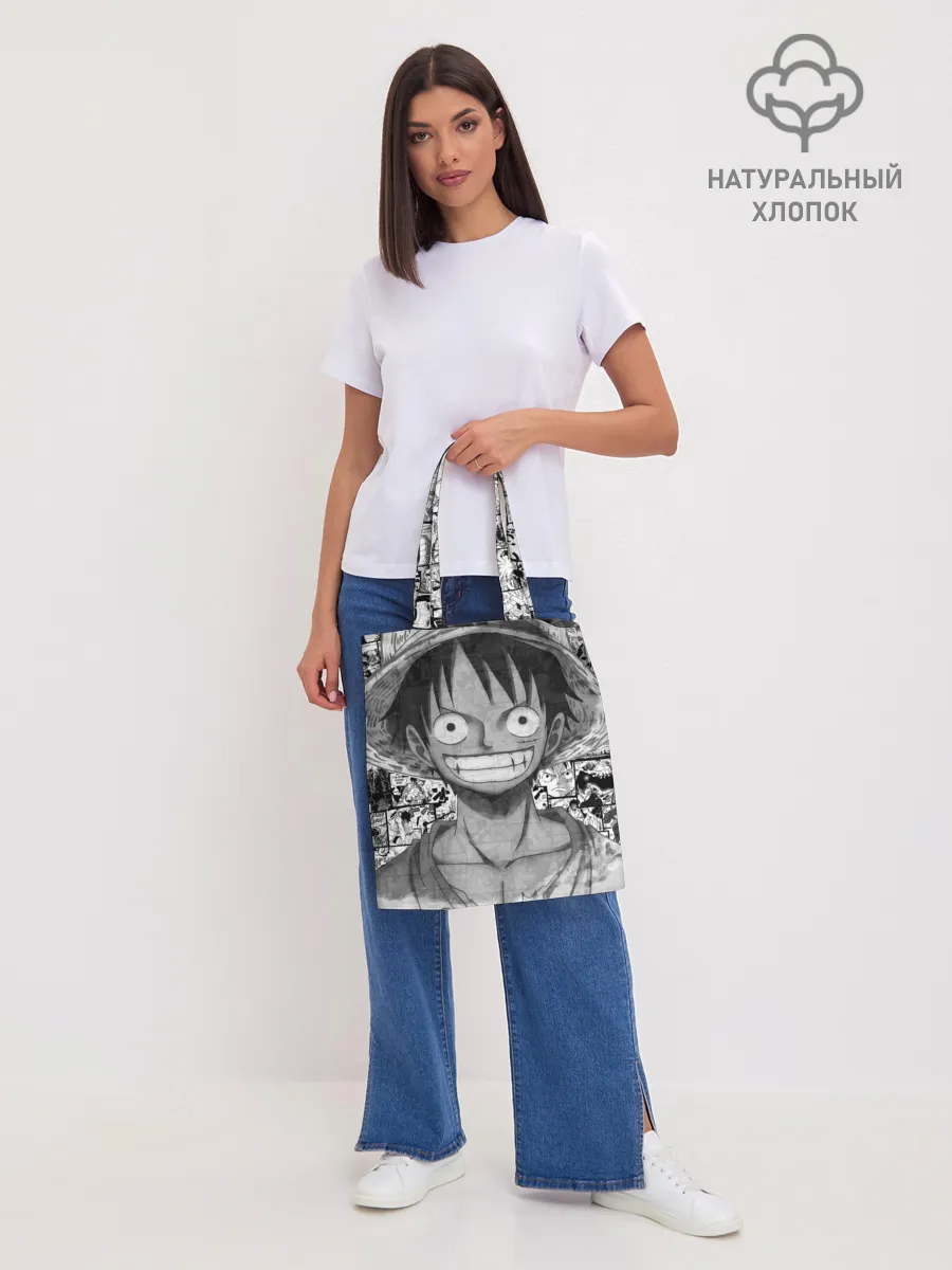 Шоппер база / Луфи улыбается one piece