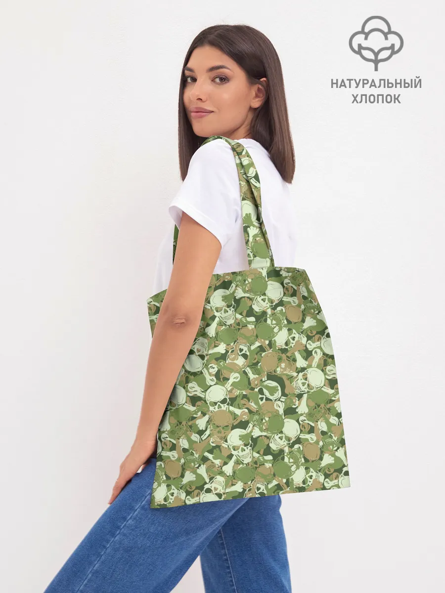 Шоппер база / Камуфляж из черепов