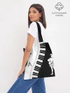Шоппер база / Черно Белое пианино